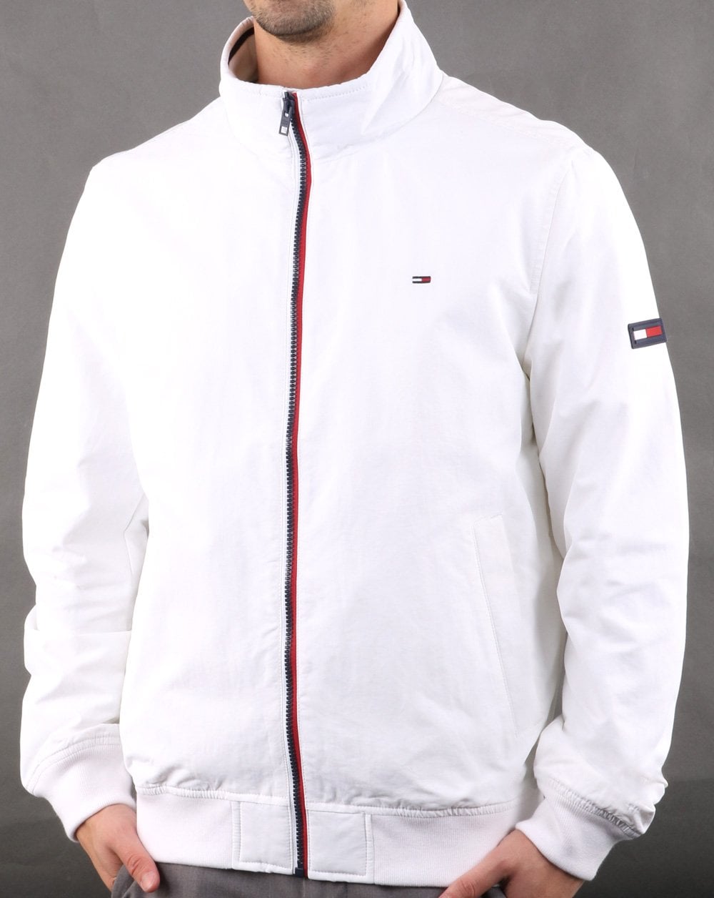Tommy Hilfiger Bomberjacke Weiß