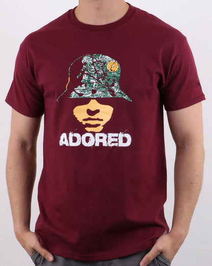 Casuals - Roses Reni Hat T-Shirt Bordeauxrot