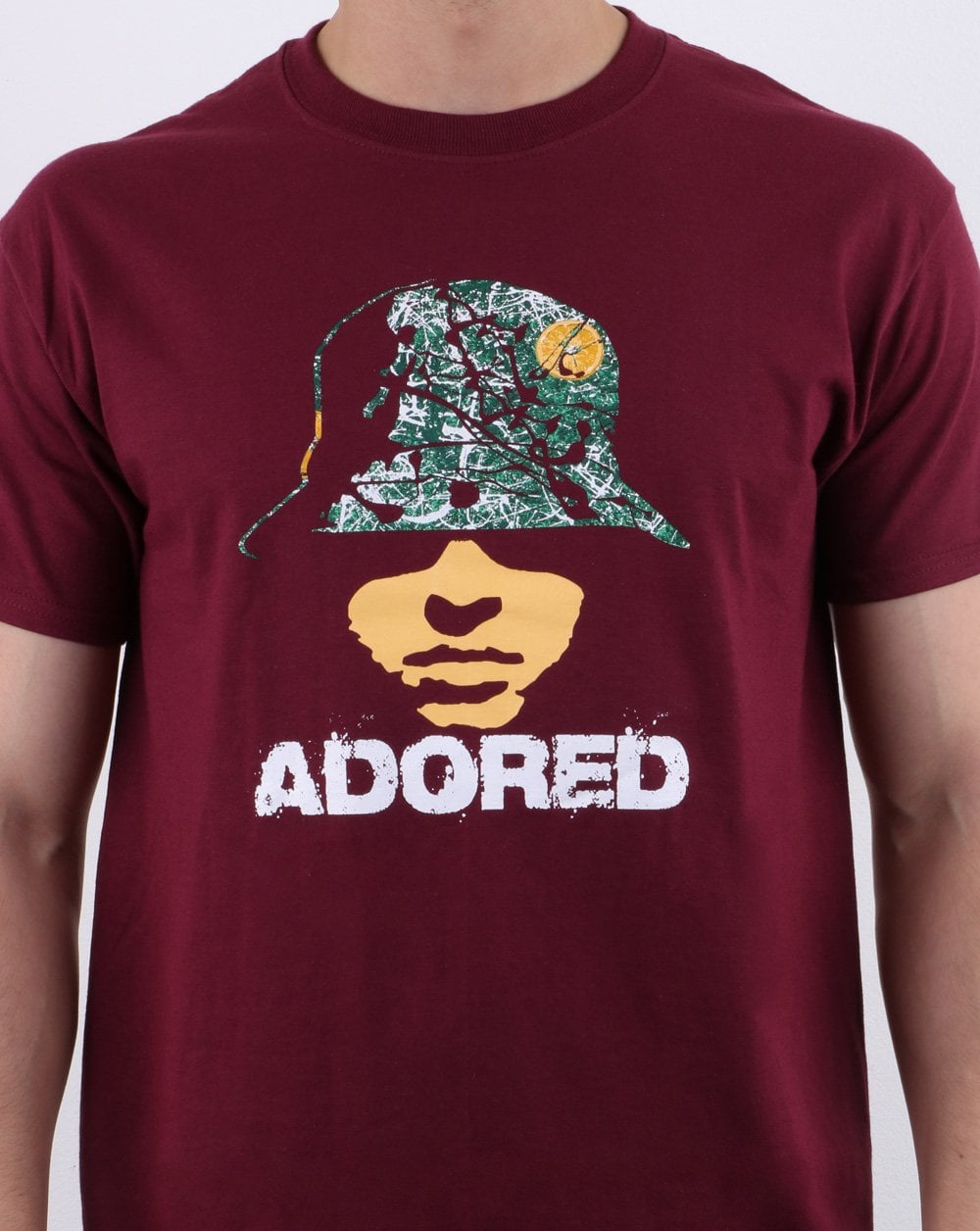 Casuals - Roses Reni Hat T-Shirt Bordeauxrot