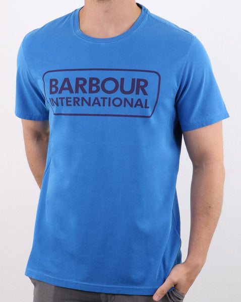 Barbour International Kit Pigment Tee Brit Blue