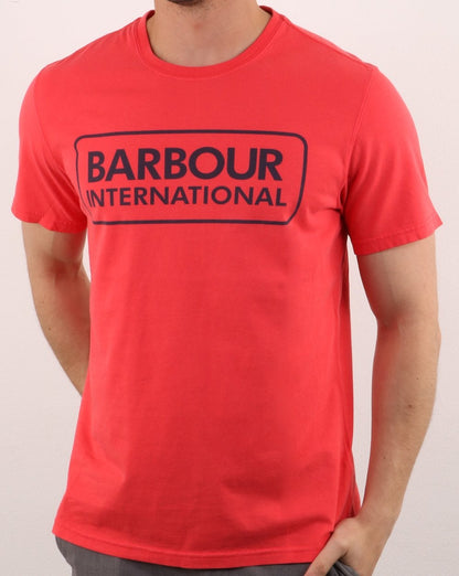 Barbour International Kit Pigment T-Shirt Pink