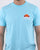 Ellesse Cuba Overdyed T Shirt Neon Blue