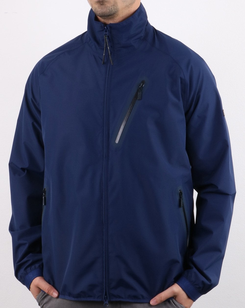 Barbour Quads Sports Wasserdichte Jacke Blau