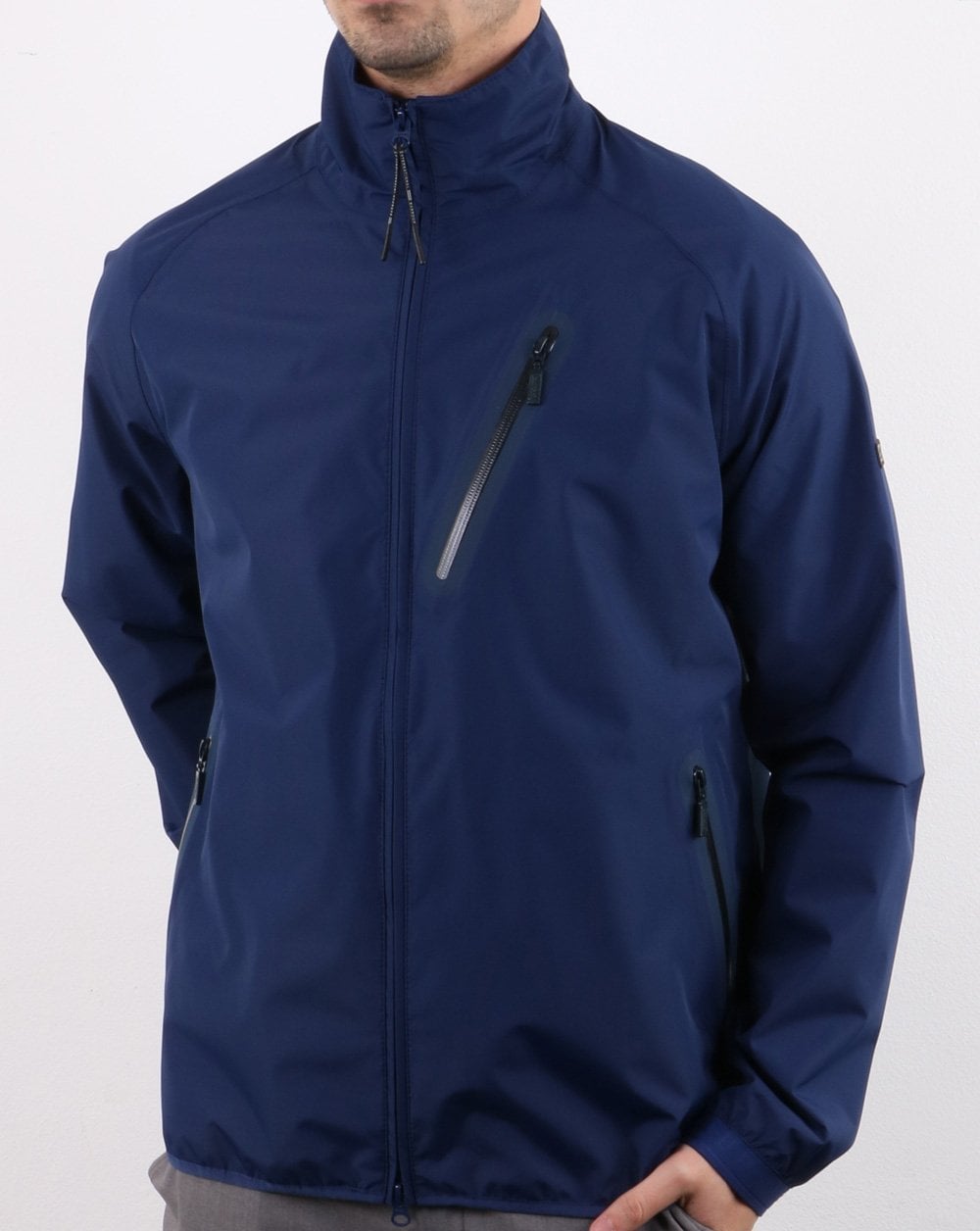 Barbour Quads Sports Waterproof Jacket Blue