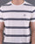 Gant Heavy Jersey Striped T-shirt Grey Melange