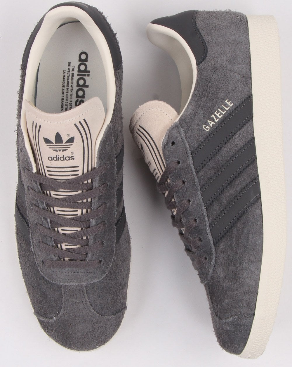 Adidas Gazelle Sneakers Grau/Weiß