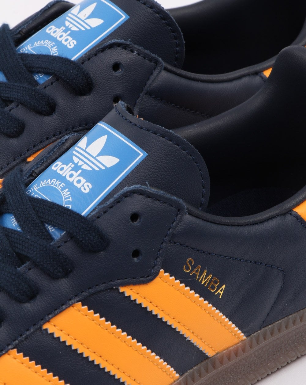 Adidas Samba Og Trainer Marine/Orange