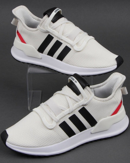 Adidas U_path Run Sneaker Off White/Schwarz/Shock Red