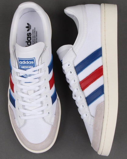 Adidas Americana Low Sneakers Weiß/Royalblau/Rot
