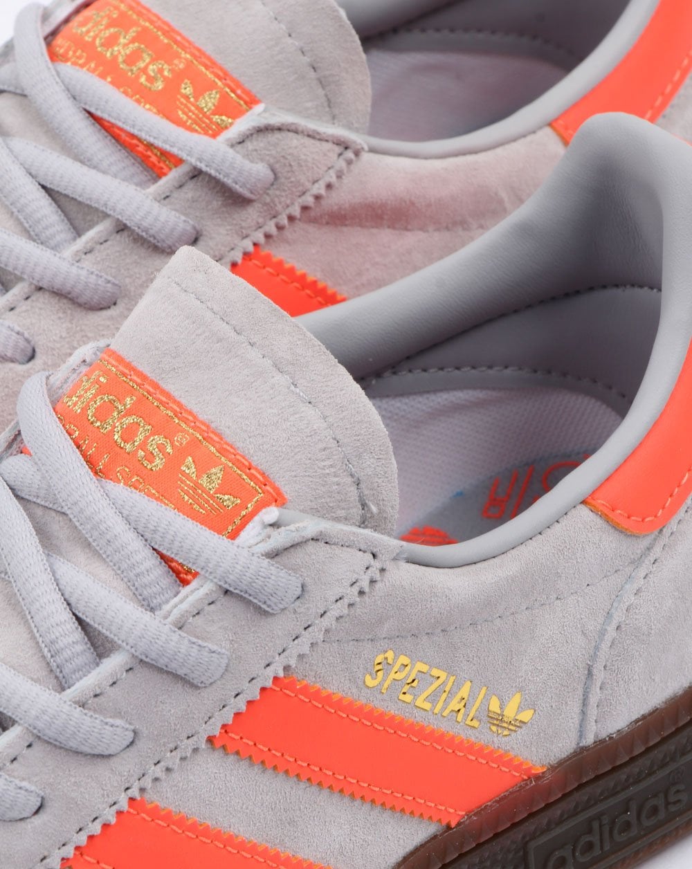 Adidas Spezial Trainer Grau/Soft Orange