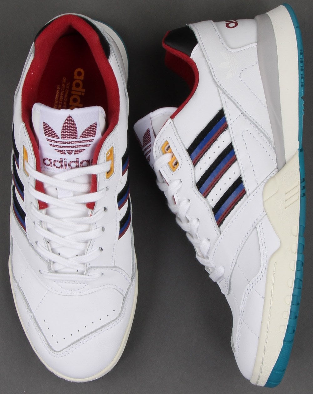 Adidas AR Trainer Weiß/Burgund/Marineblau