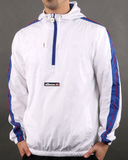 Ellesse – Osiris – Jacke mit 1/2 Reißverschluss, Weiß