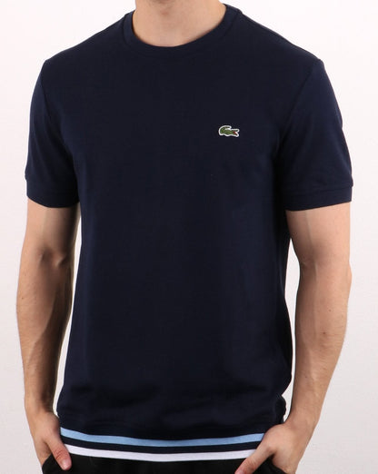 Lacoste T-Shirt Marineblau