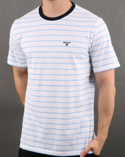 Barbour Portree T-Shirt Blau