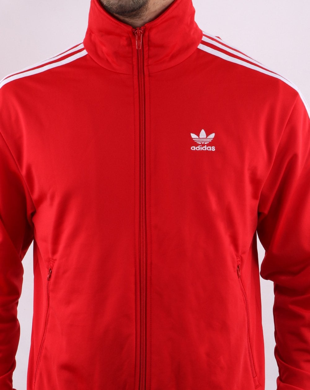 Adidas Originals Firebird Track Top Scarlet Red