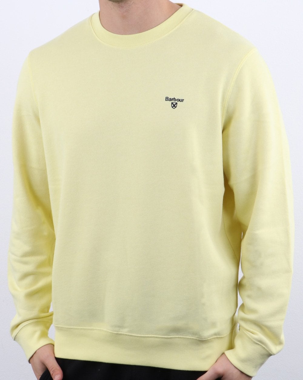 Barbour Seton Crew Sweatshirt Gelb