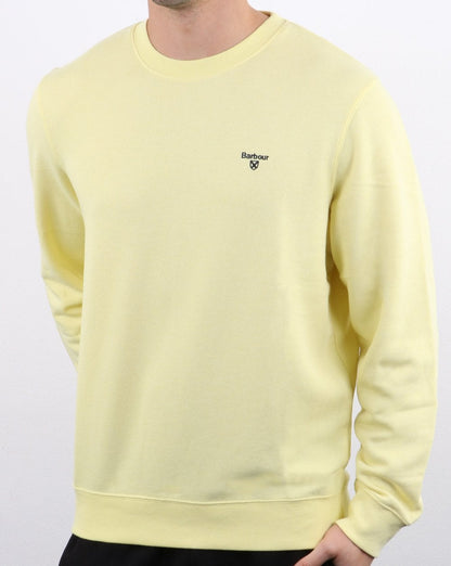 Barbour Seton Crew Sweatshirt Gelb
