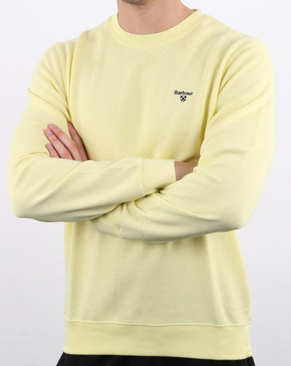 Barbour Seton Crew Sweatshirt Gelb