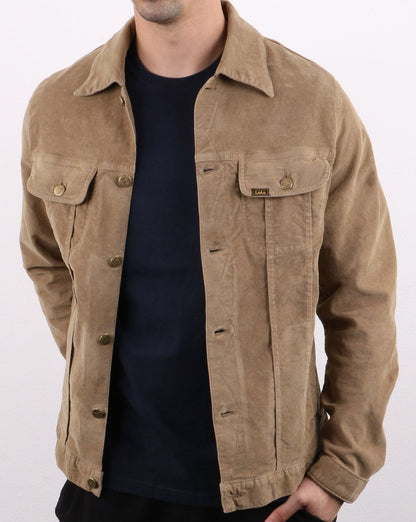 Lois Tejana – Nadelkordjacke, dunkler Sand