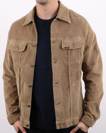 Lois Tejana – Nadelkordjacke, dunkler Sand