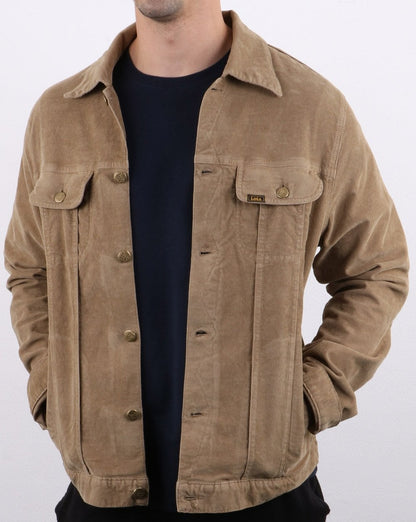 Lois Tejana – Nadelkordjacke, dunkler Sand