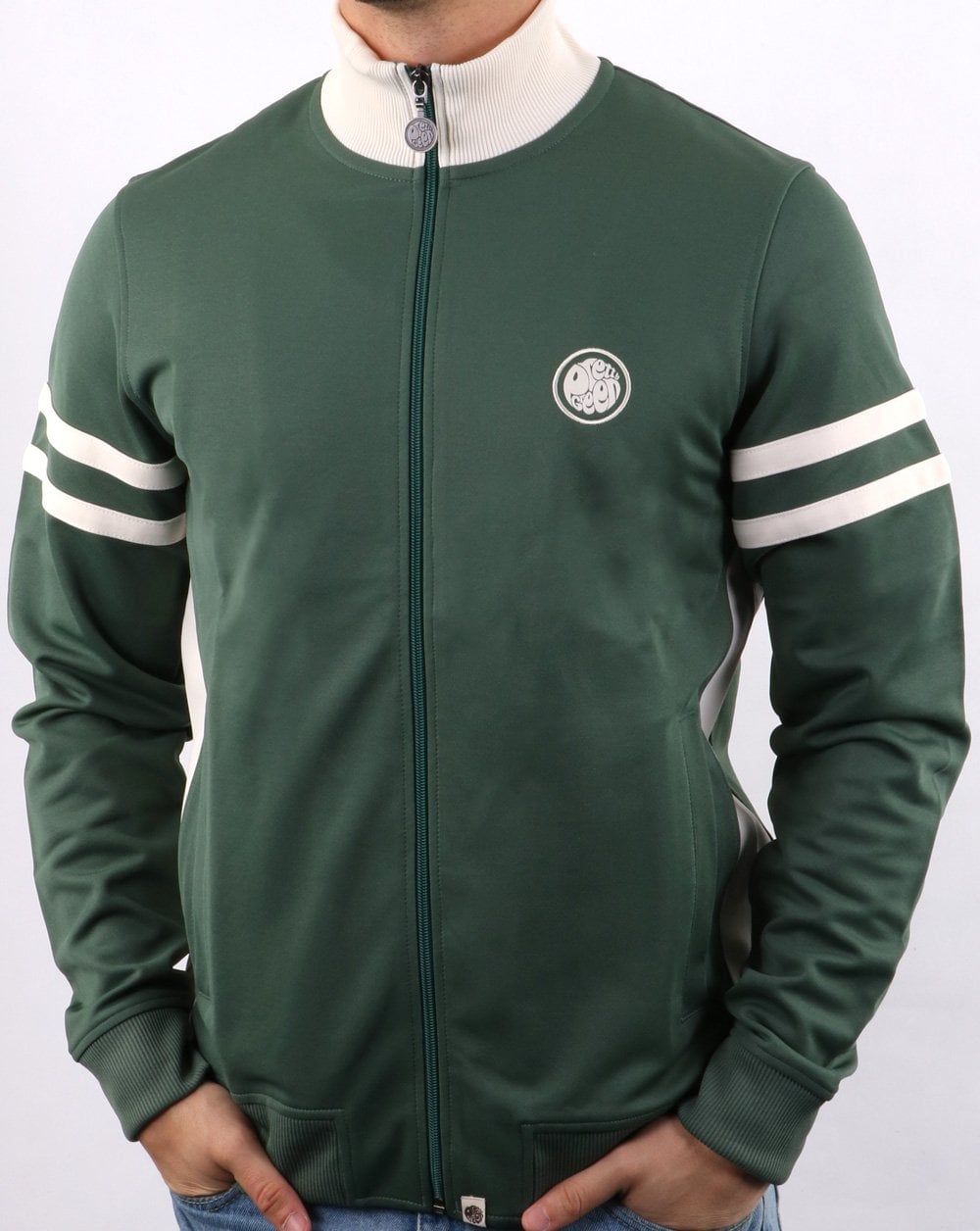 Pretty Green Hawkins Trainingsjacke Grün