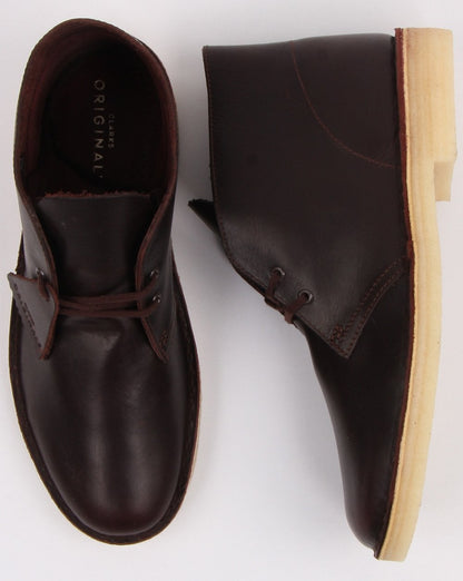 Clarks Originals Desert Boot Kastanienbraunes Leder