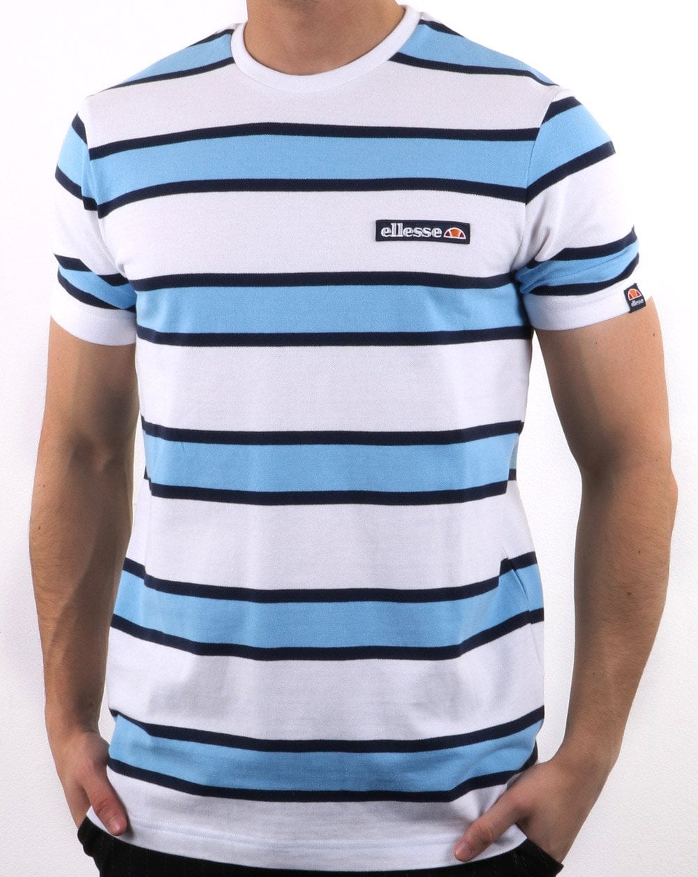 Ellesse – Pluto – T-Shirt in Weiß