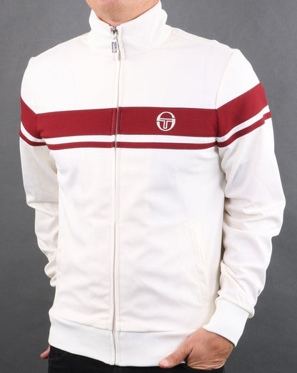 Sergio Tacchini Masters Track Off White/Burgund
