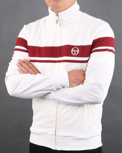 Sergio Tacchini Masters Track Off White/Burgund