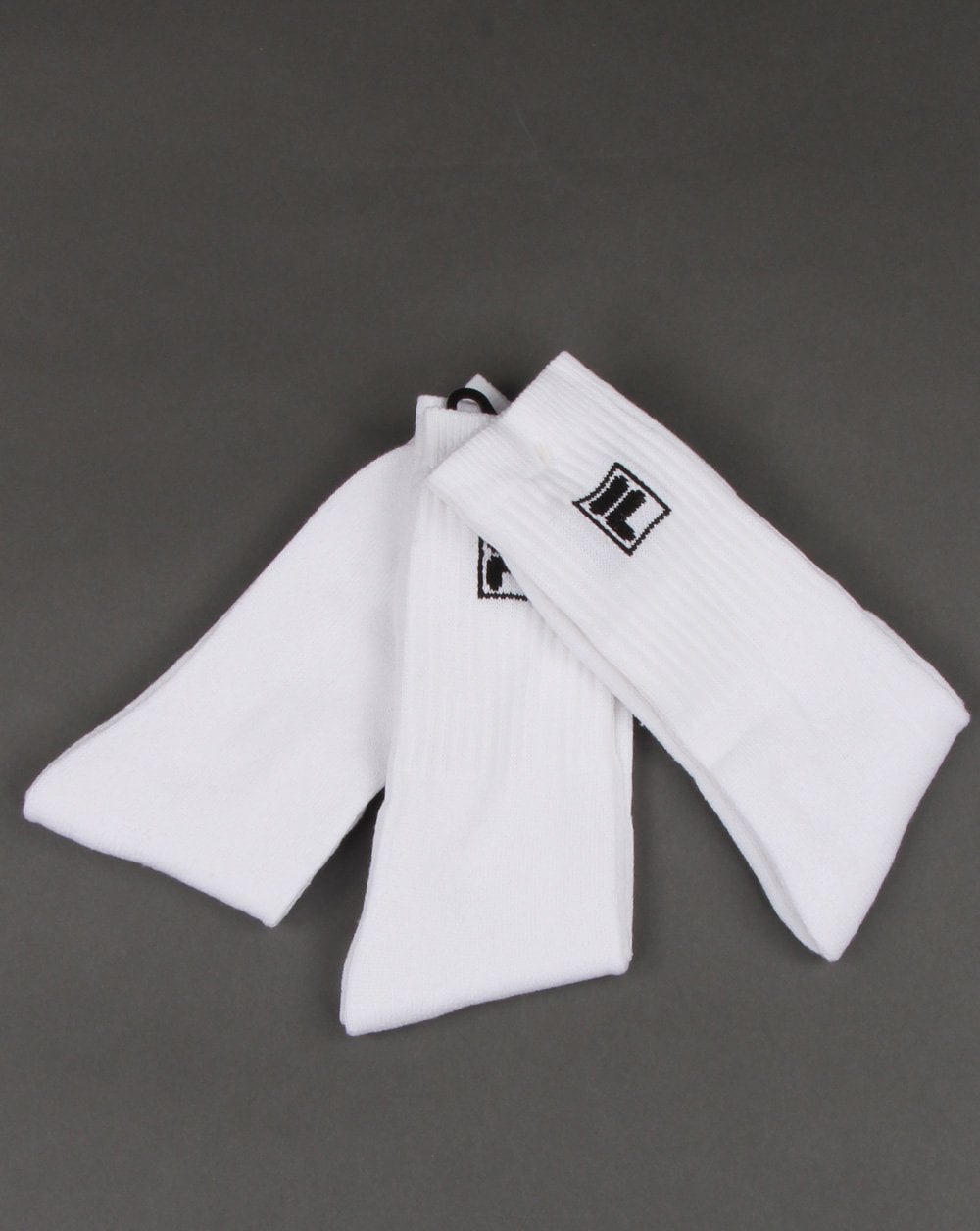 Fila Vintage Triple Pack Socks White