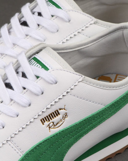 Puma Roma 68 Og Ledersneaker Weiß/Grün