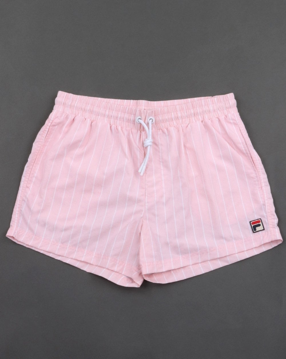 Fila Vintage Pinstripe Badeshorts Rosa