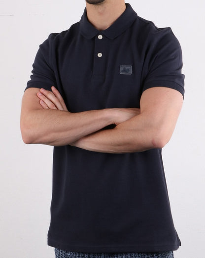 Peaceful Hooligan Quinn Poloshirt Marineblau