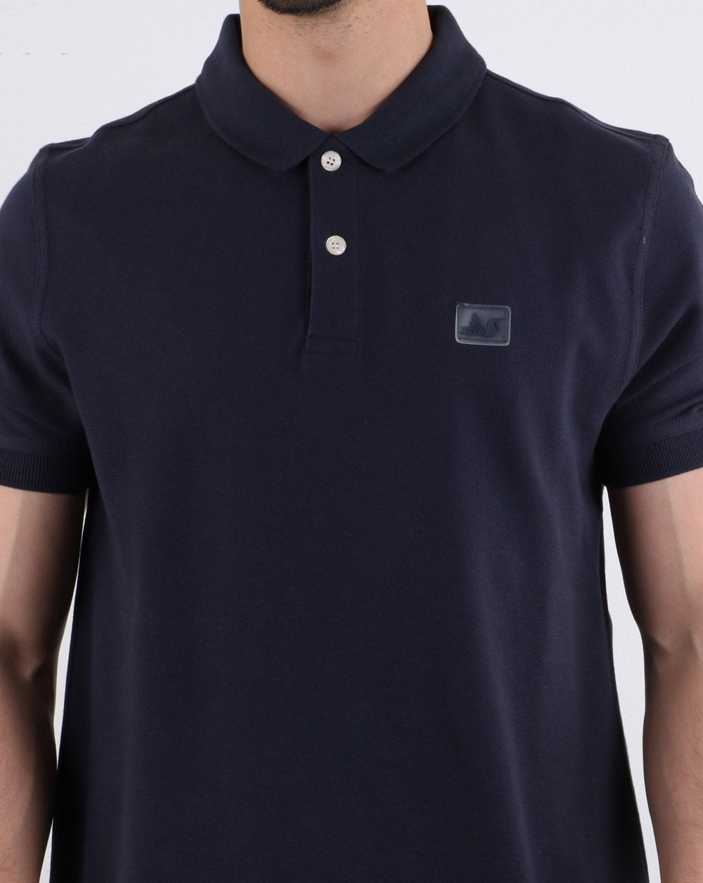 Peaceful Hooligan Quinn Poloshirt Marineblau