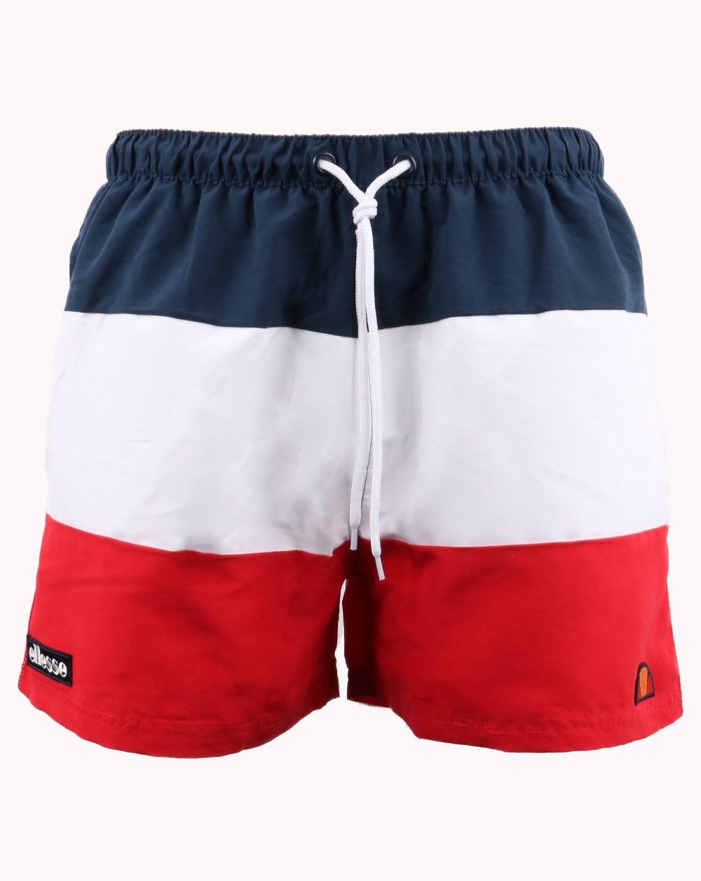 Ellesse Cielo Swim Shorts Red/white/navy