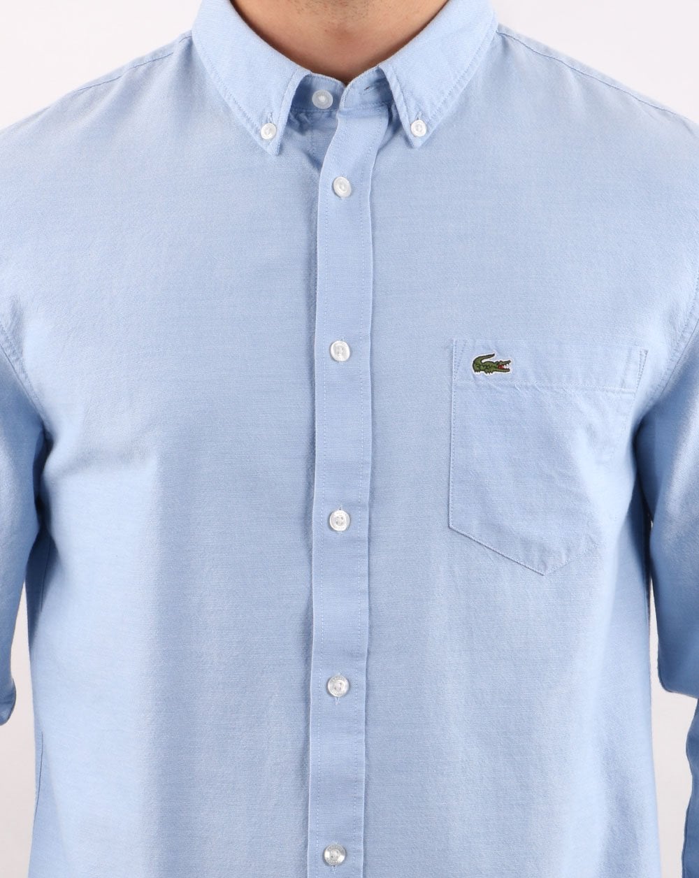 Lacoste Hemd Himmelblau