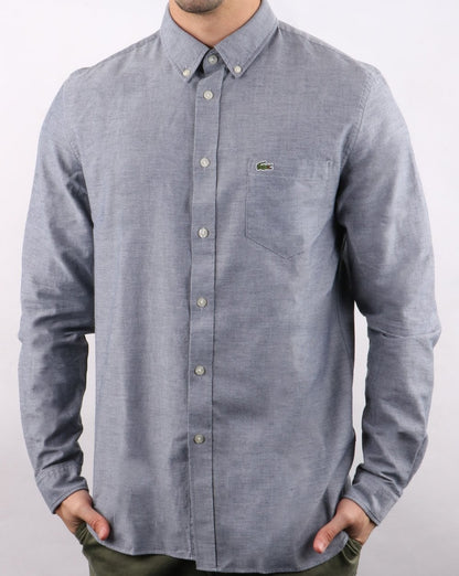 Lacoste Hemd Marineblau