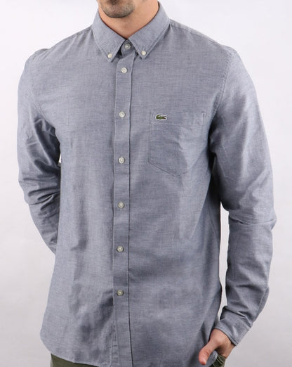 Lacoste Hemd Marineblau