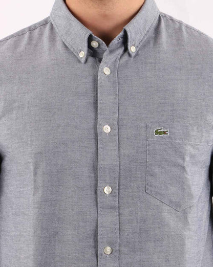 Lacoste Hemd Marineblau