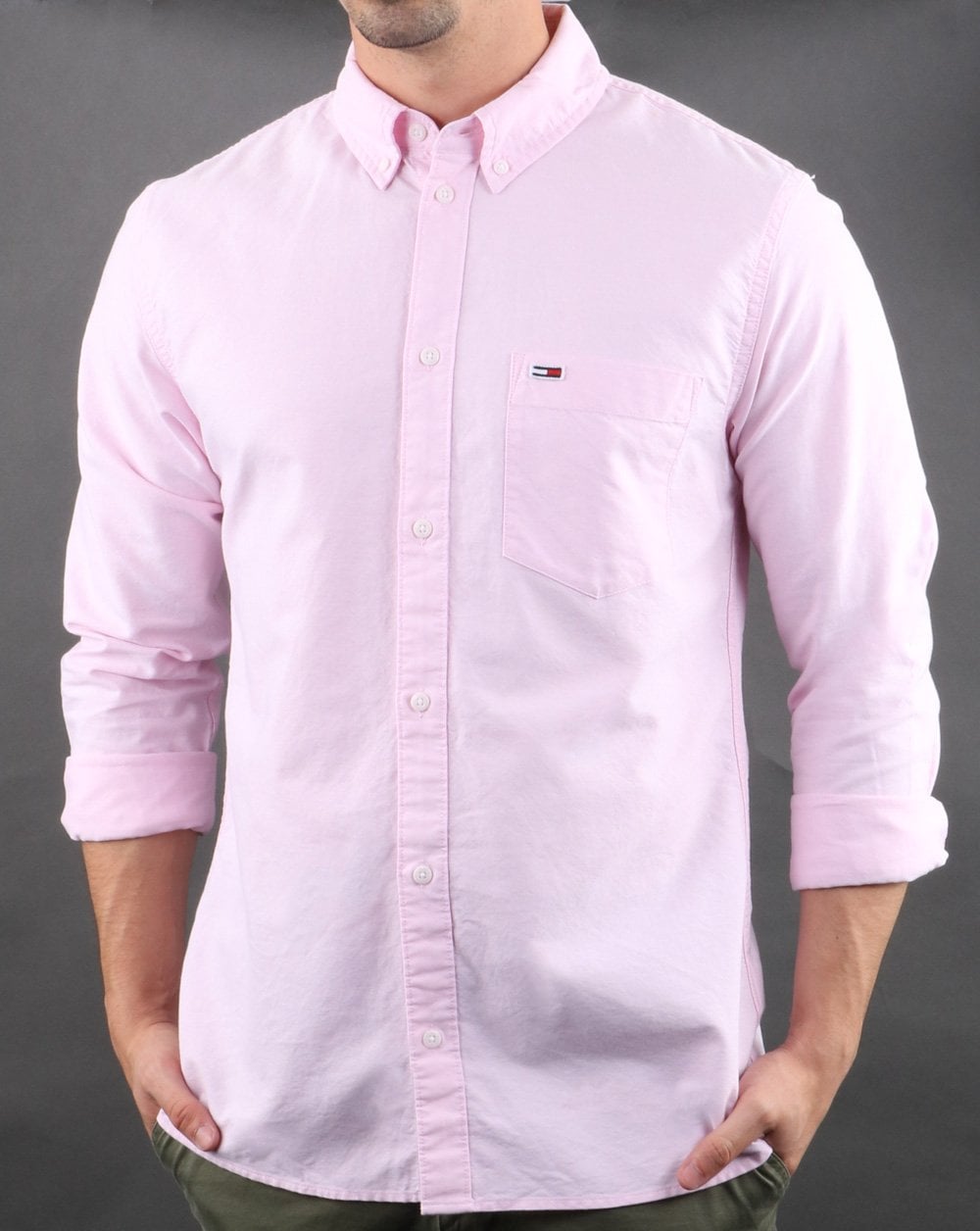 Tommy Hilfiger Classics Hemd Rosa