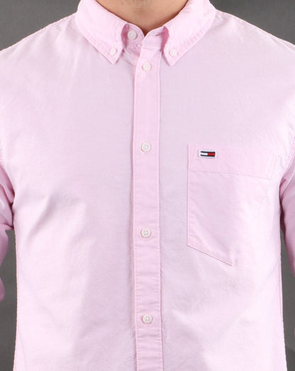 Tommy Hilfiger Classics Hemd Rosa