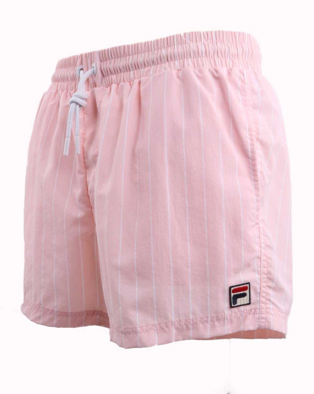 Fila Vintage Pinstripe Badeshorts Rosa