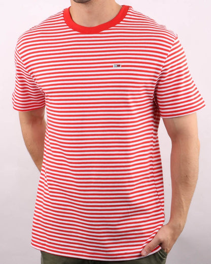 Tommy Hilfiger Classic Stripe T-Shirt Rot / Weiß