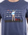 80s Casuals Tales Of Train Journeys T Shirt Denim