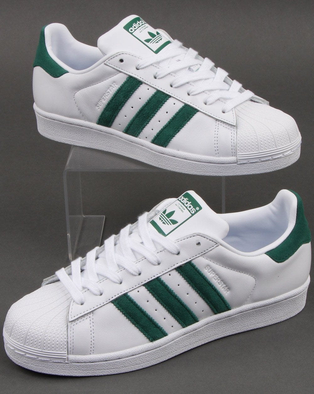 Adidas Superstar Sneakers Weiß/Grün