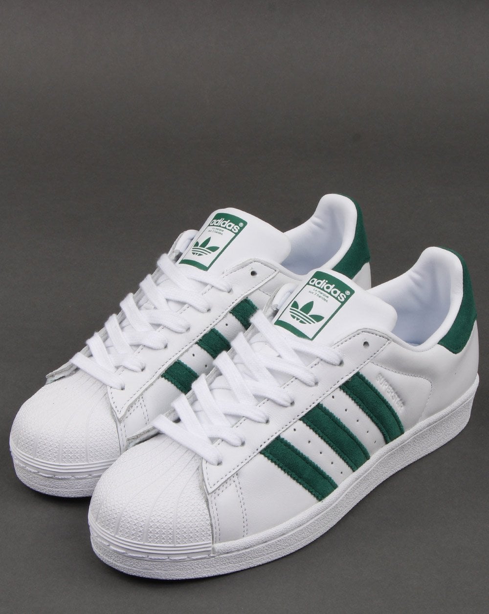 Adidas Superstar Sneakers Weiß/Grün