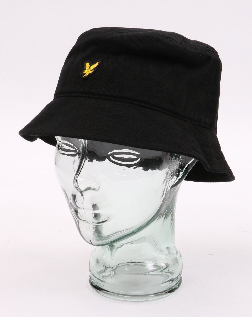 Lyle And Scott Fischerhut aus Baumwolltwill in Schwarz