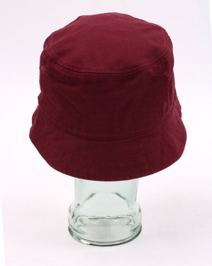 Lyle And Scott Fischerhut aus Baumwolltwill, Weinrot