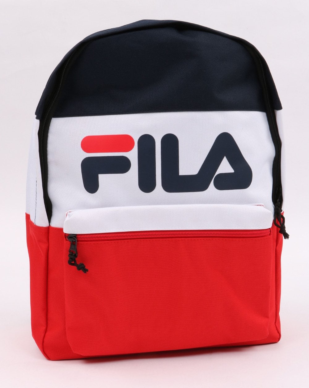 Fila Vintage Rucksack Marineblau/Rot/Weiß